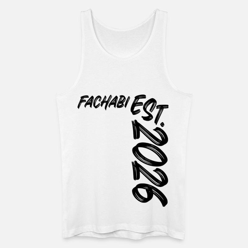 Fachabi 2026 - Männer Bio Tank Top - Weiß