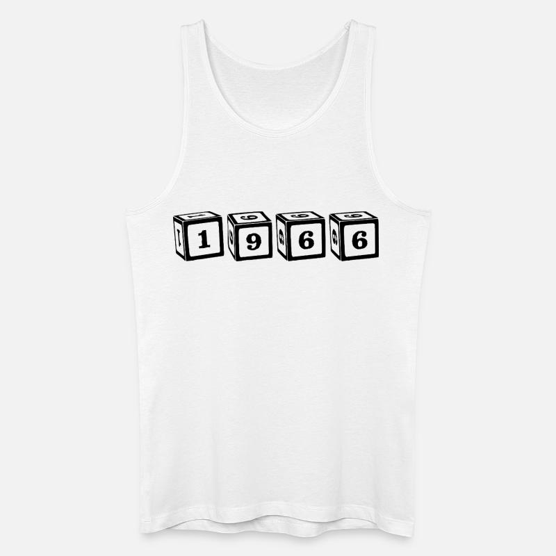 66 - Männer Bio Tank Top - Weiß