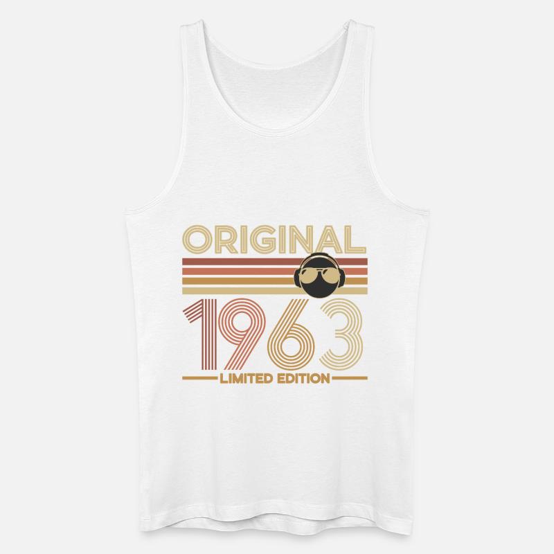 Originale limitierte Edition von 1963 - Männer Bio Tank Top - Weiß