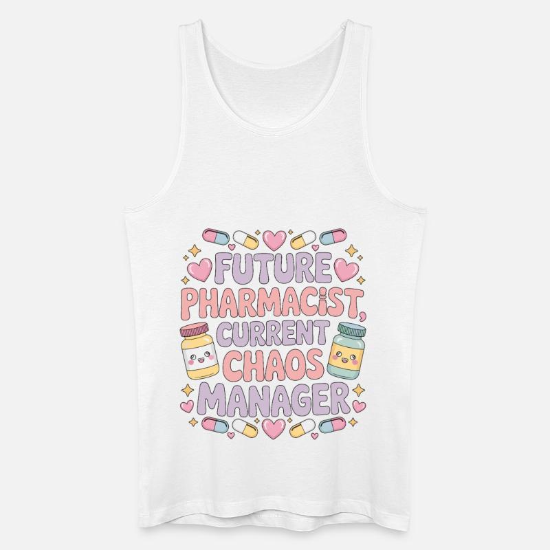 Pharmacist Student Future Pharmacist Clinical - Männer Bio Tank Top - Weiß