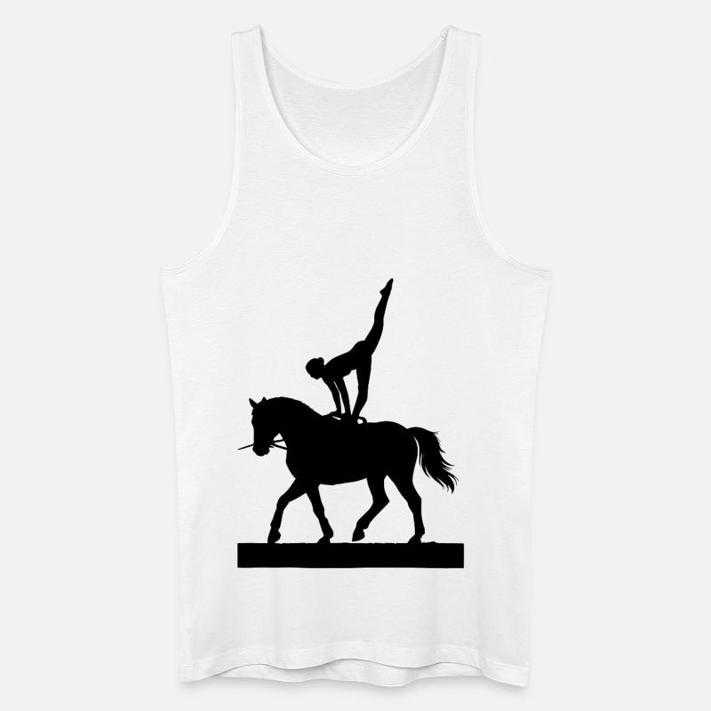 i love Volti - Männer Bio Tank Top - Weiß