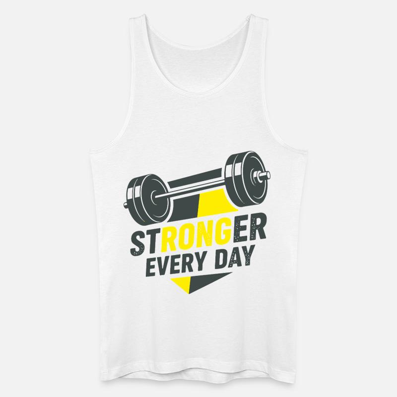 design_001 - Männer Bio Tank Top - Weiß