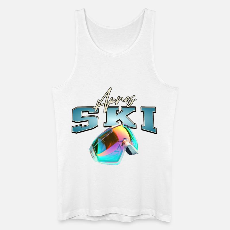Apres Ski - Männer Bio Tank Top - Weiß