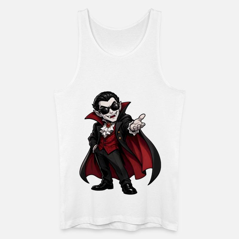 Vampire - Men’s Organic Tank Top - white