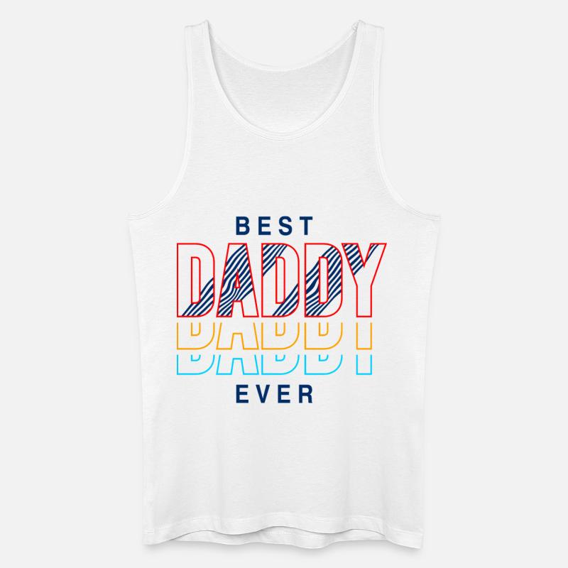 Bestes Retro-Hemd aller Zeiten - Männer Bio Tank Top - Weiß