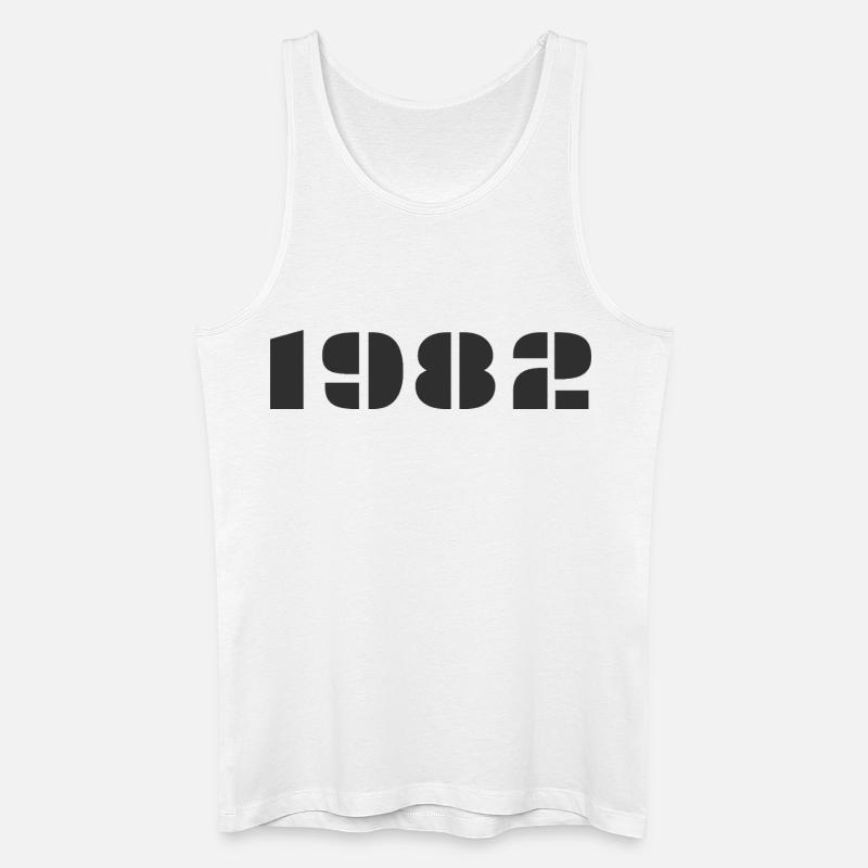 1982 - Débardeur bio Homme - blanc