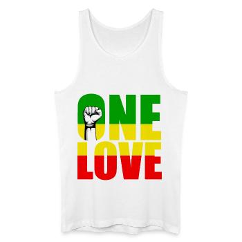 Reggae - Men’s Organic Tank Top - white - Front
