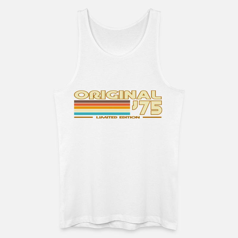 1975 - Männer Bio Tank Top - Weiß