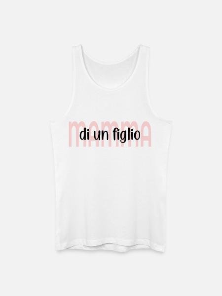 Mutter eines Kindes - Männer Bio Tank Top - Weiß