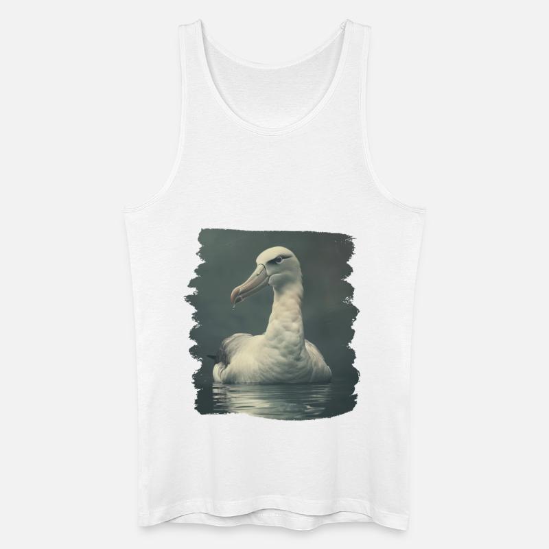 Albatross Albatrosse Albatros - Männer Bio Tank Top - Weiß