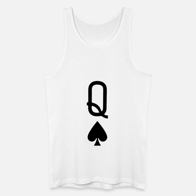 Rette Dame - Männer Bio Tank Top - Weiß
