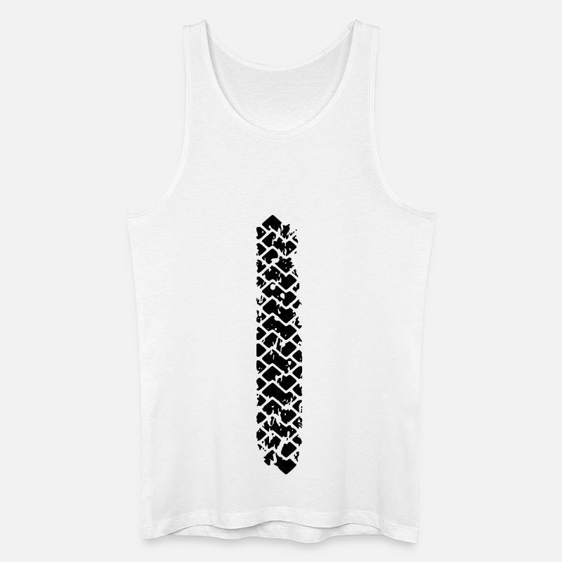 Brennen auf wilde 2 sein - Männer Bio Tank Top - Weiß