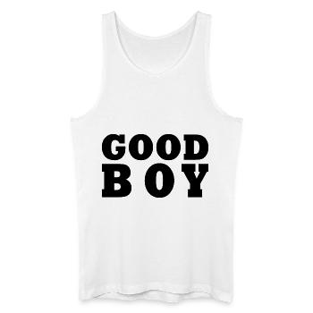 Good boy - Mannen bio tanktop - wit - Voor