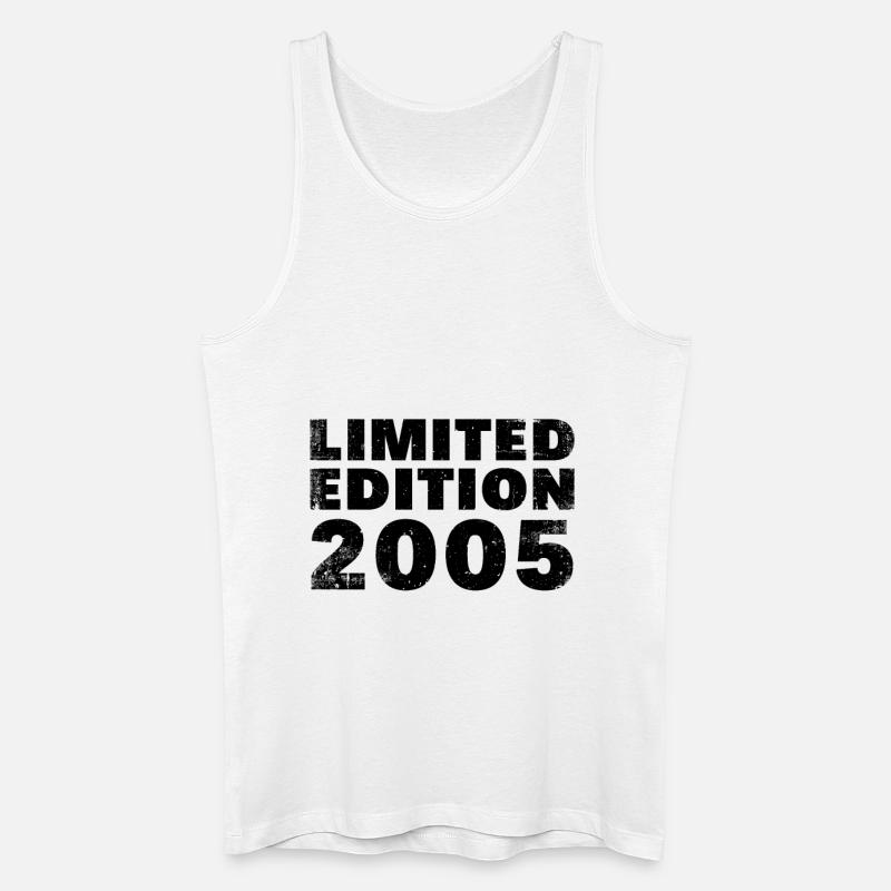 Limitierte Auflage 2005 - Männer Bio Tank Top - Weiß