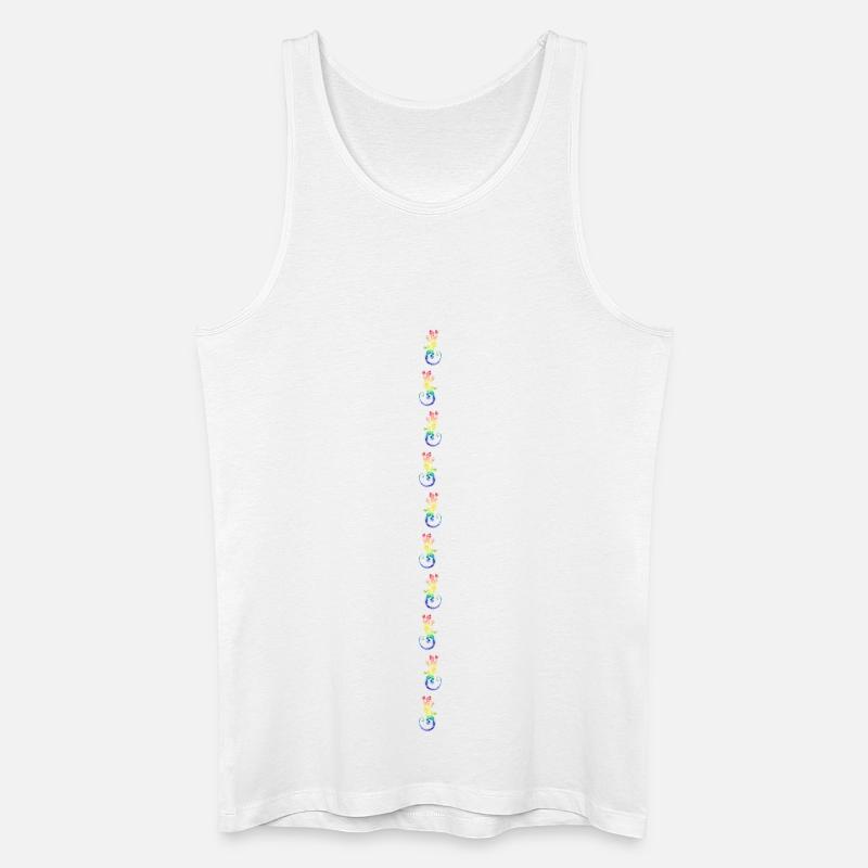 G-String - Männer Bio Tank Top - Weiß