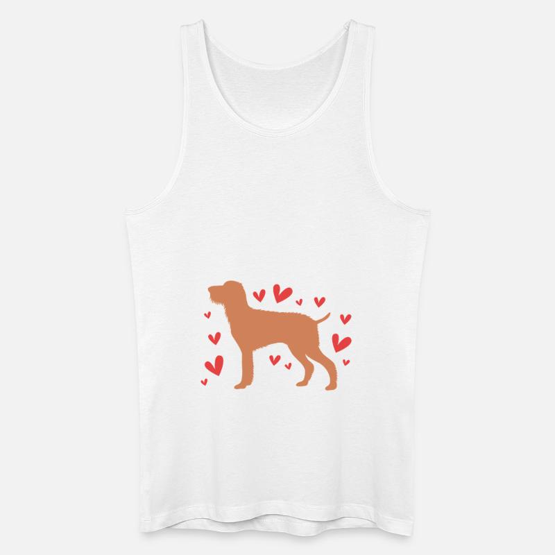 Griffon - Männer Bio Tank Top - Weiß