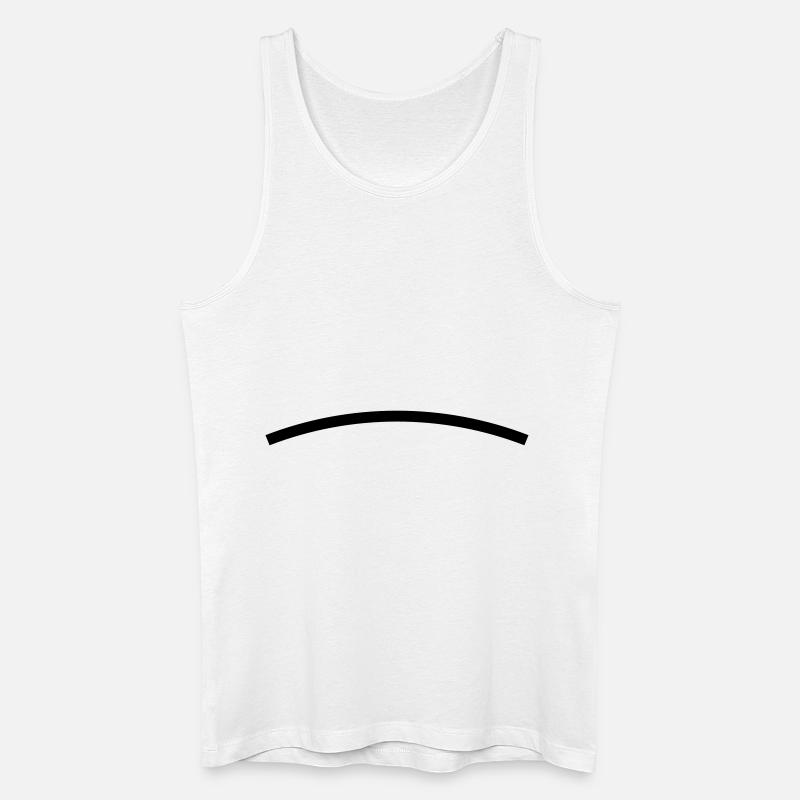 bow - Débardeur bio Homme - blanc