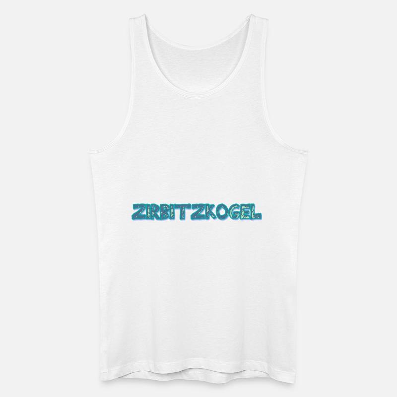 Zirbitzkogel - Männer Bio Tank Top - Weiß