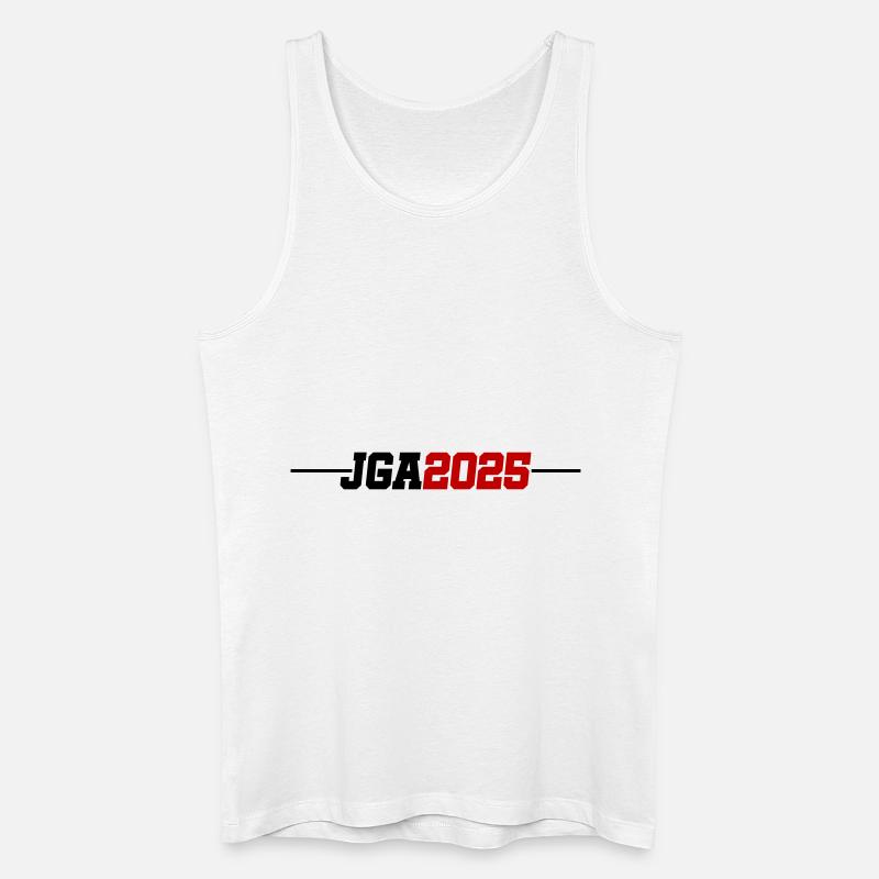 Jga 2025 - Männer Bio Tank Top - Weiß