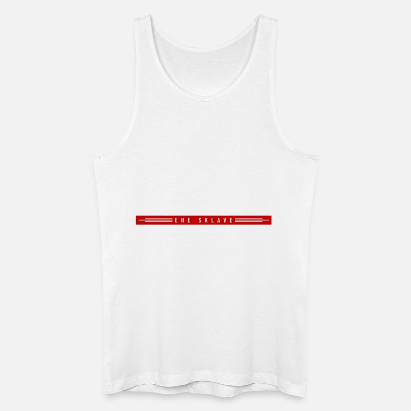 Ehesklave Jga Spruch - Männer Bio Tank Top - Weiß
