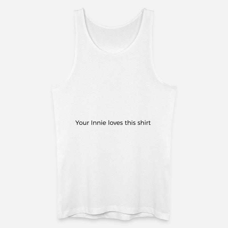 Your Innie - Männer Bio Tank Top - Weiß