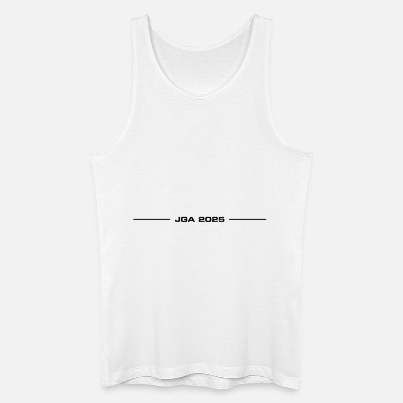 Jga 2025 - Männer Bio Tank Top - Weiß