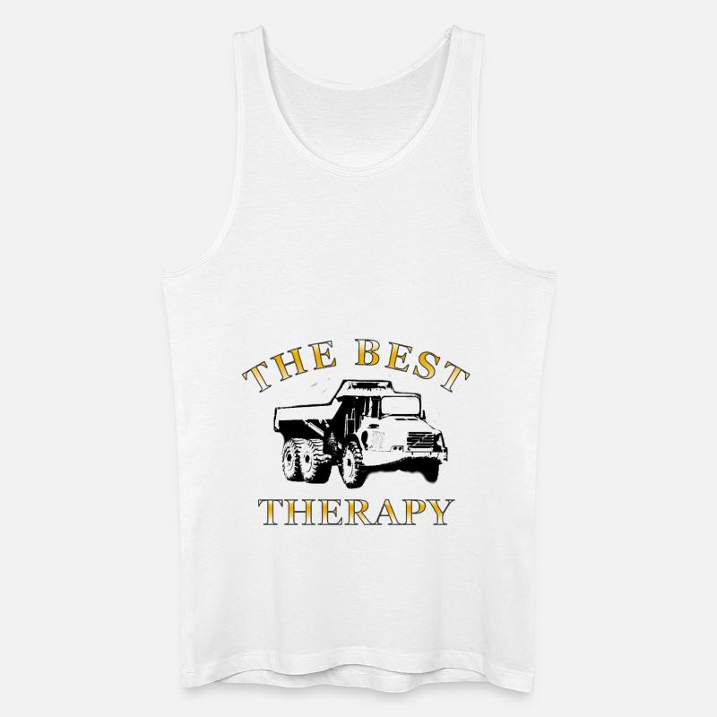 Kipper - Männer Bio Tank Top - Weiß
