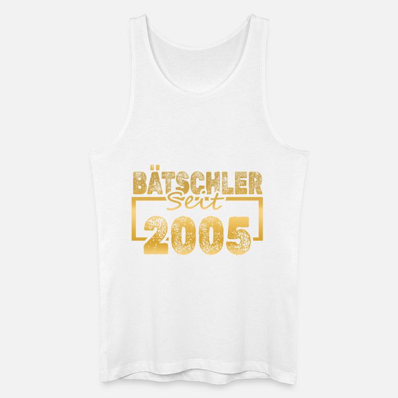 2005 - Männer Bio Tank Top - Weiß