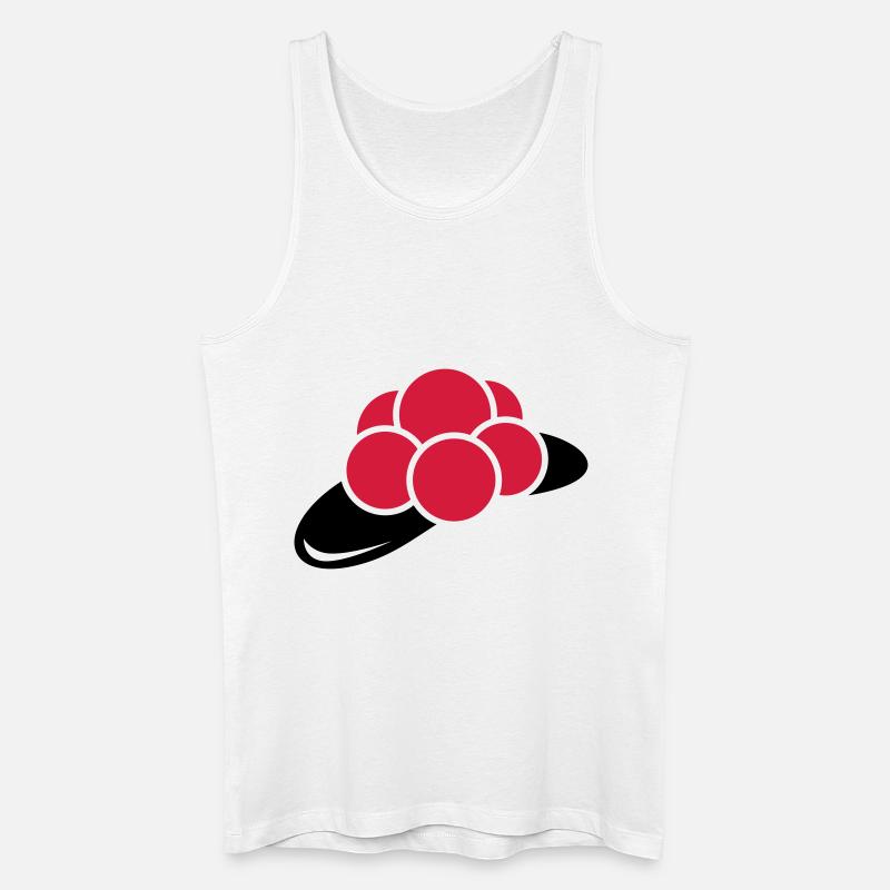 Bollenhut - Männer Bio Tank Top - Weiß