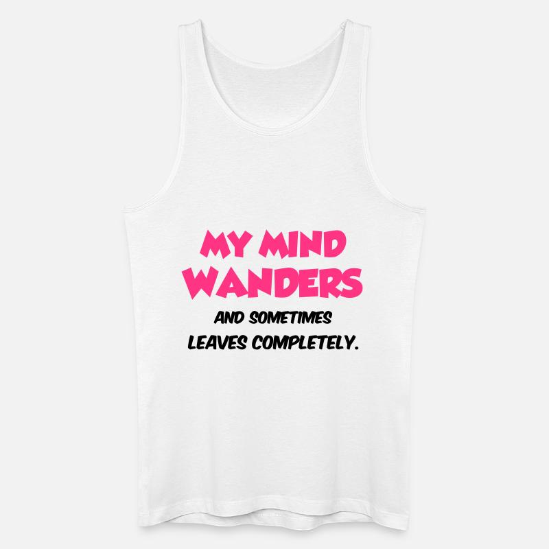Funny - Männer Bio Tank Top - Weiß