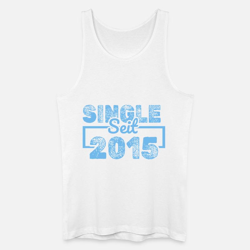 seit 2015 - Männer Bio Tank Top - Weiß