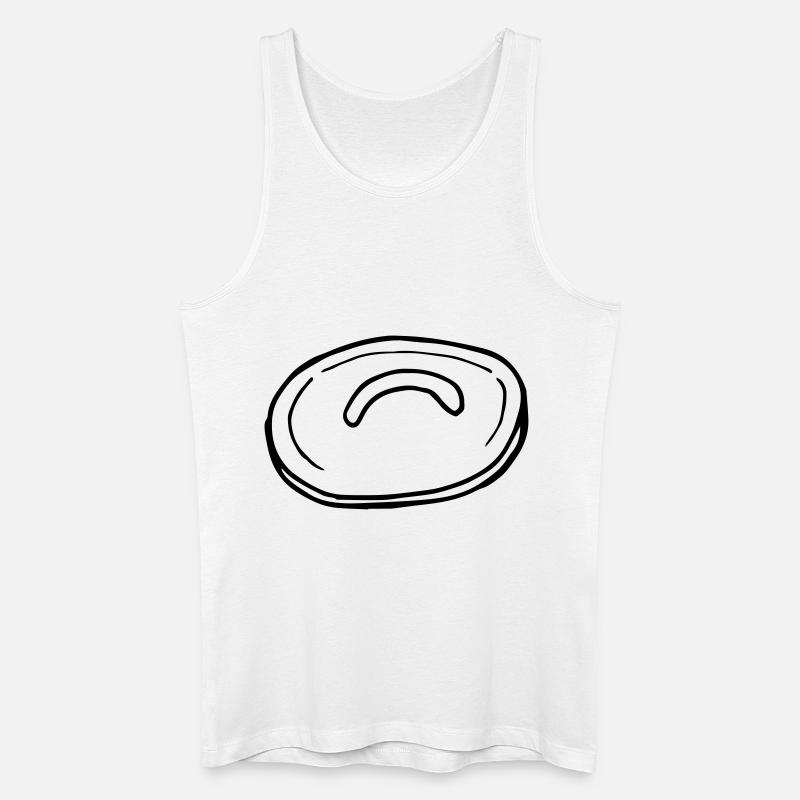 Kochtopfdeckel, Deckel, kochen - Männer Bio Tank Top - Weiß