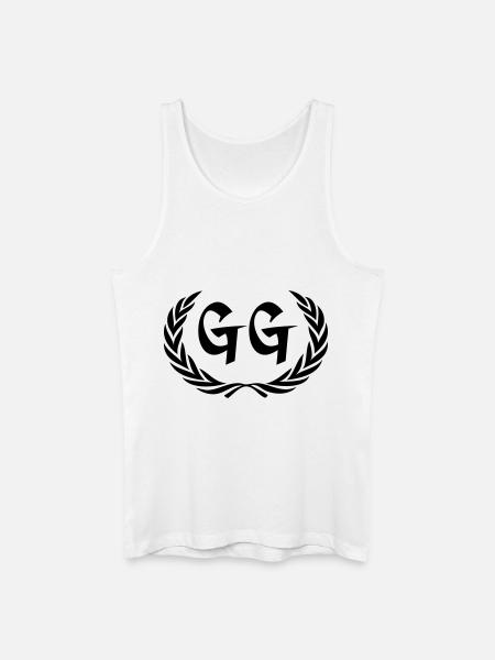 gg - Débardeur bio Homme - blanc