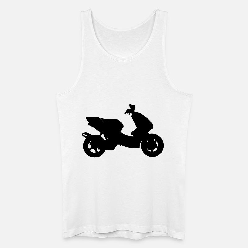 Scooter Tuner Edition - Männer Bio Tank Top - Weiß