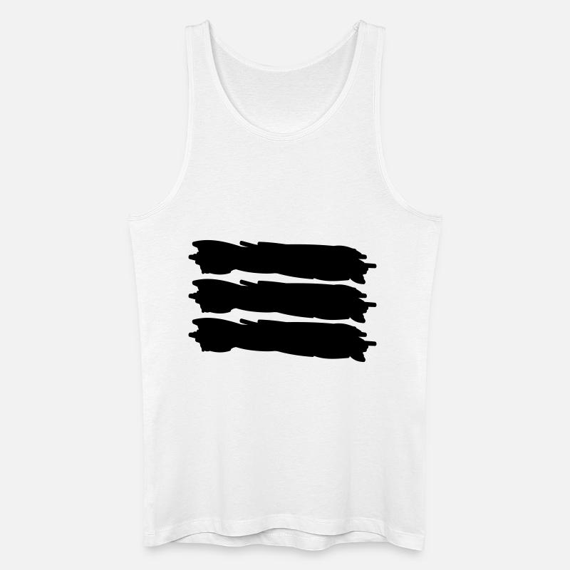 deutschland - Männer Bio Tank Top - Weiß