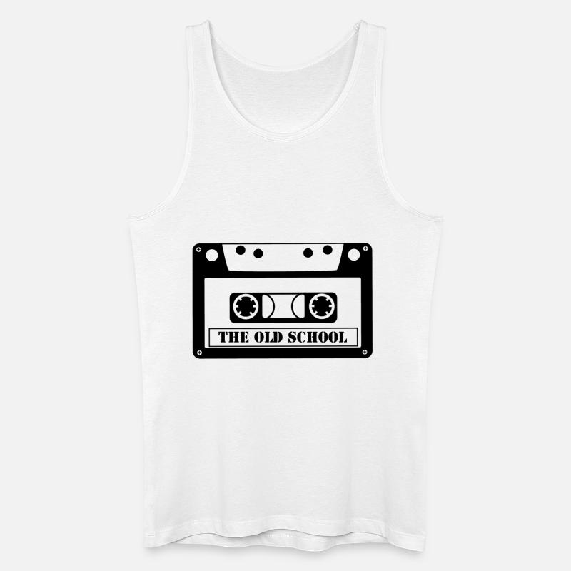 the old school - Männer Bio Tank Top - Weiß