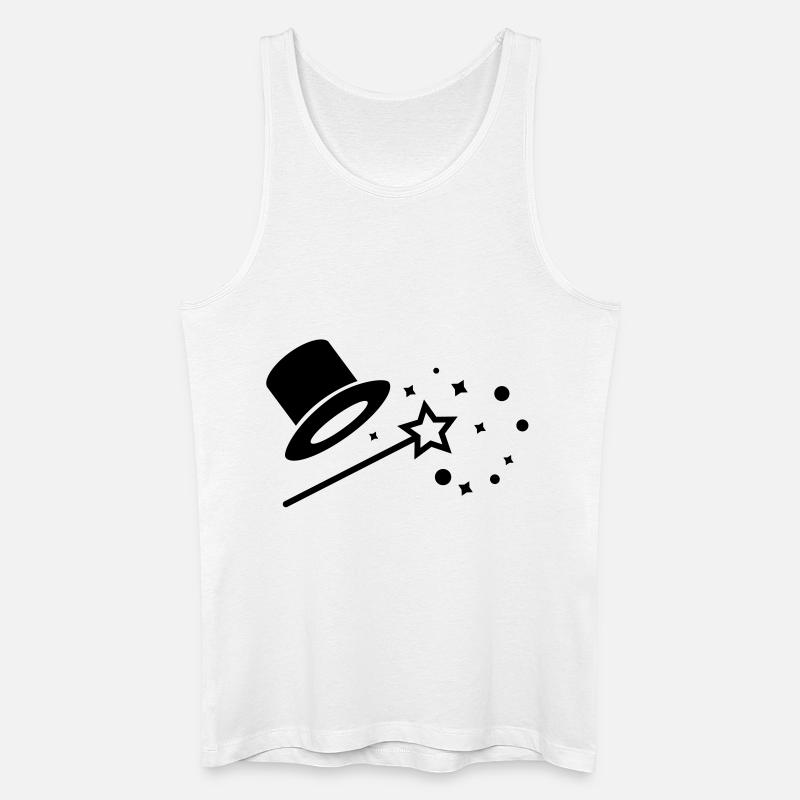 magic_1_f1_ - Männer Bio Tank Top - Weiß