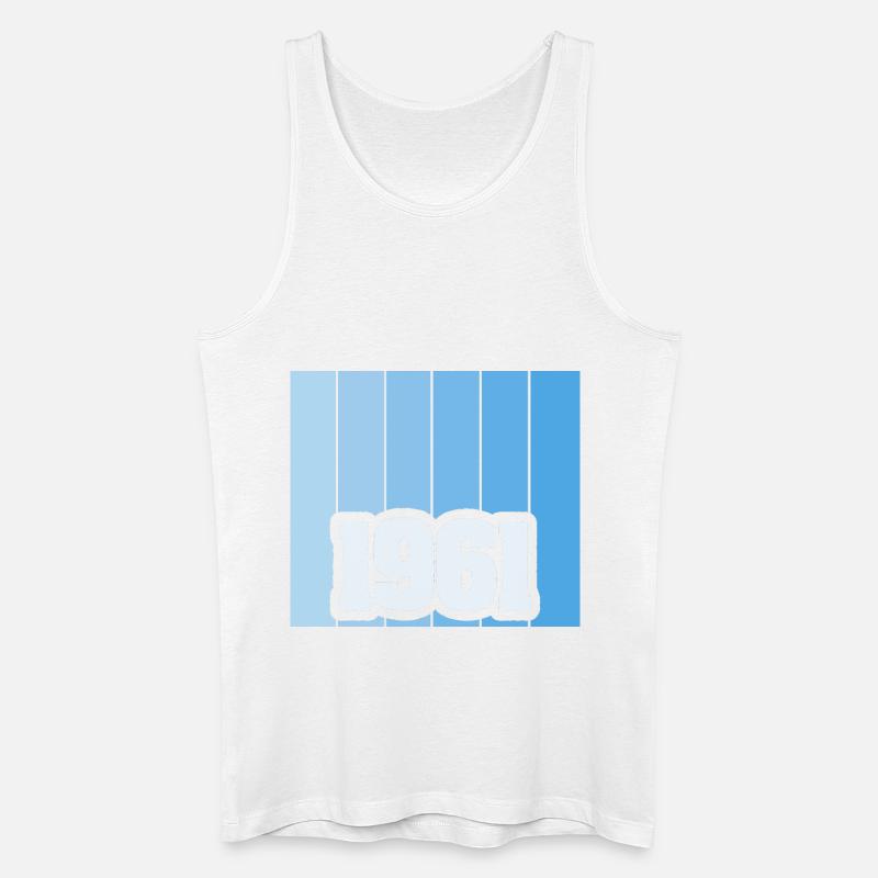1961 - Männer Bio Tank Top - Weiß