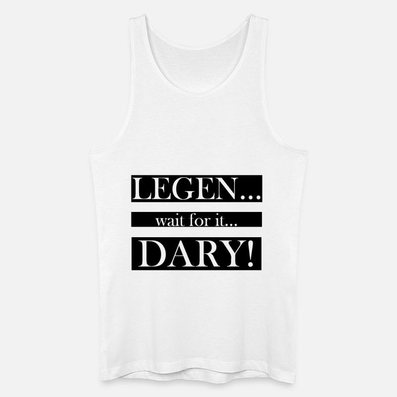 legendary - Männer Bio Tank Top - Weiß