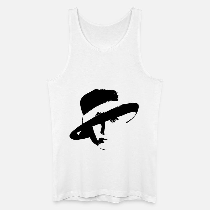 Lady - Männer Bio Tank Top - Weiß