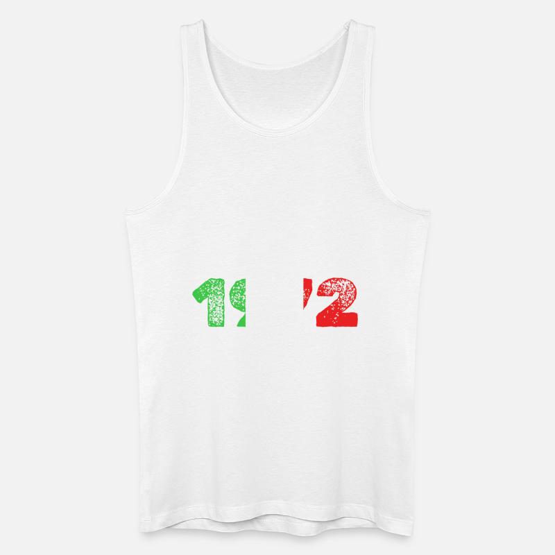 1972 - Männer Bio Tank Top - Weiß