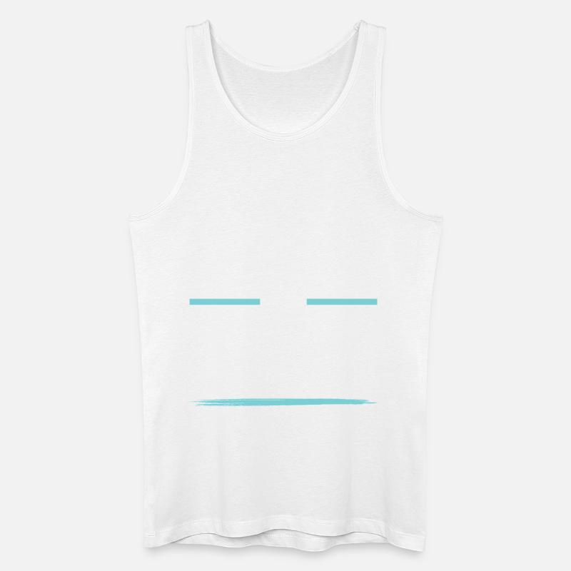 Fussball Crew - Männer Bio Tank Top - Weiß