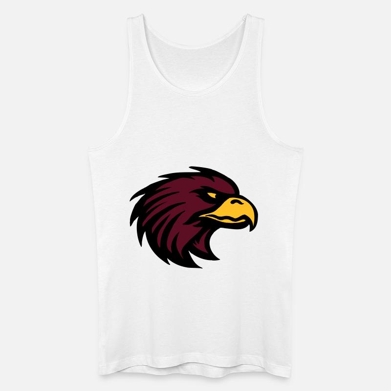Eagle de - Männer Bio Tank Top - Weiß