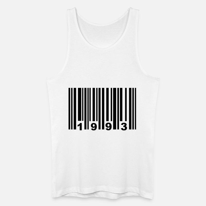 1993 - Männer Bio Tank Top - Weiß