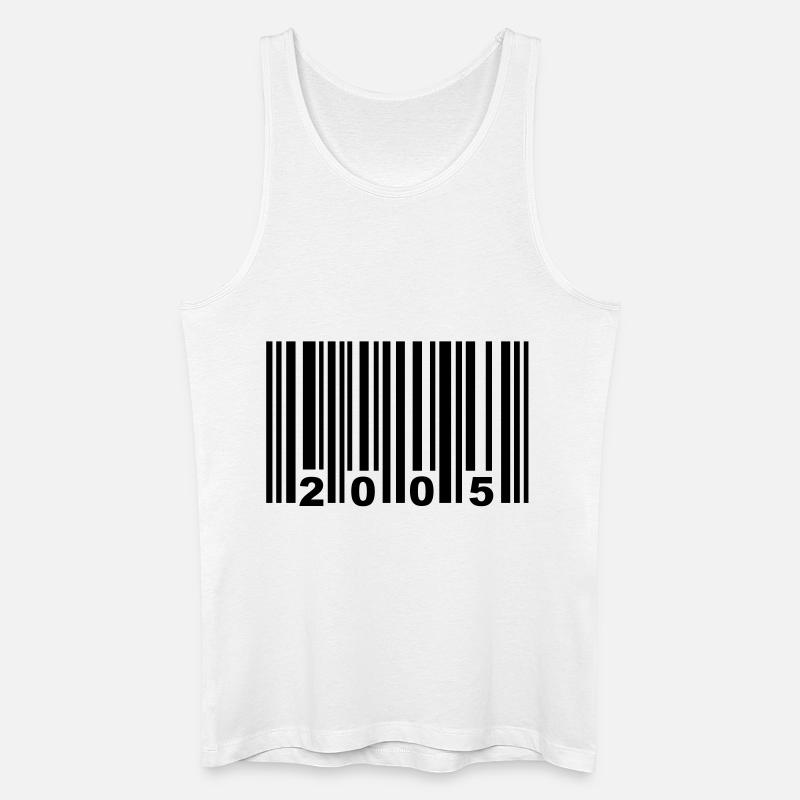2005 - Männer Bio Tank Top - Weiß