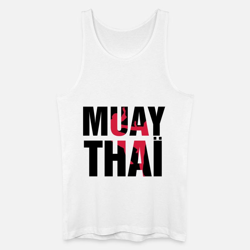 Muay Thaï ! - Männer Bio Tank Top - Weiß