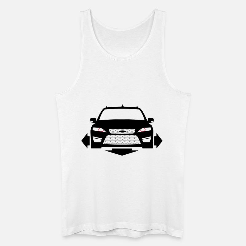 Bad Mdo - Männer Bio Tank Top - Weiß