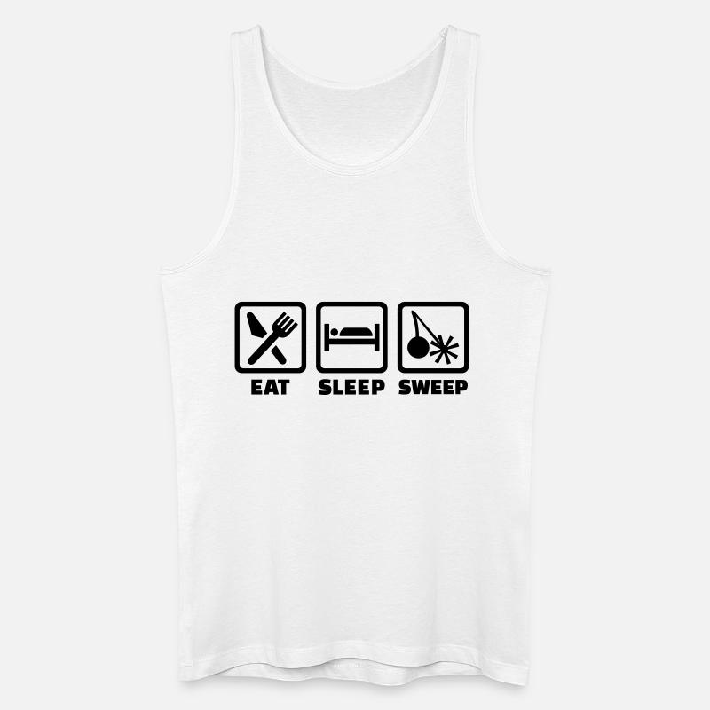 Schornsteinfeger - Männer Bio Tank Top - Weiß