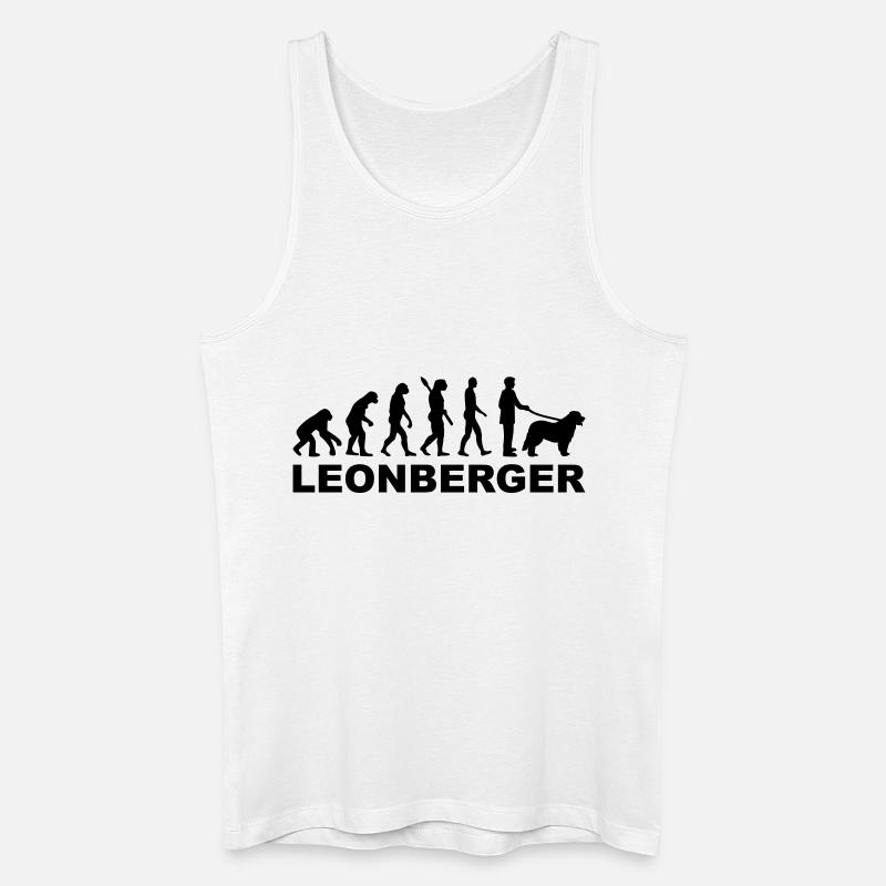 Leonberger - Männer Bio Tank Top - Weiß