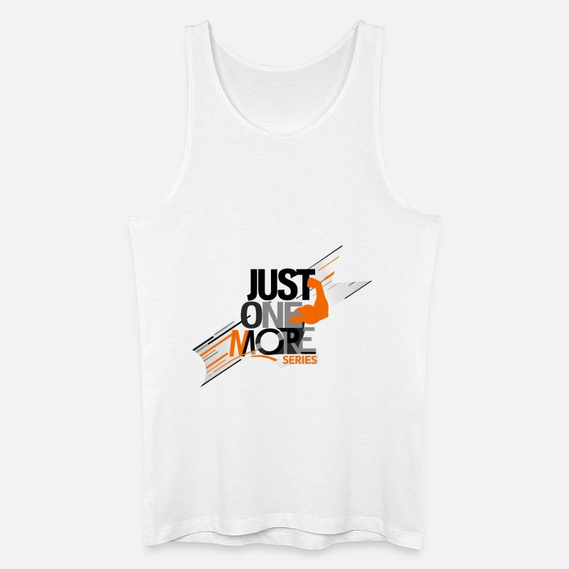 noch eine Serie - Männer Bio Tank Top - Weiß